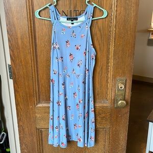 Light blue summer dress